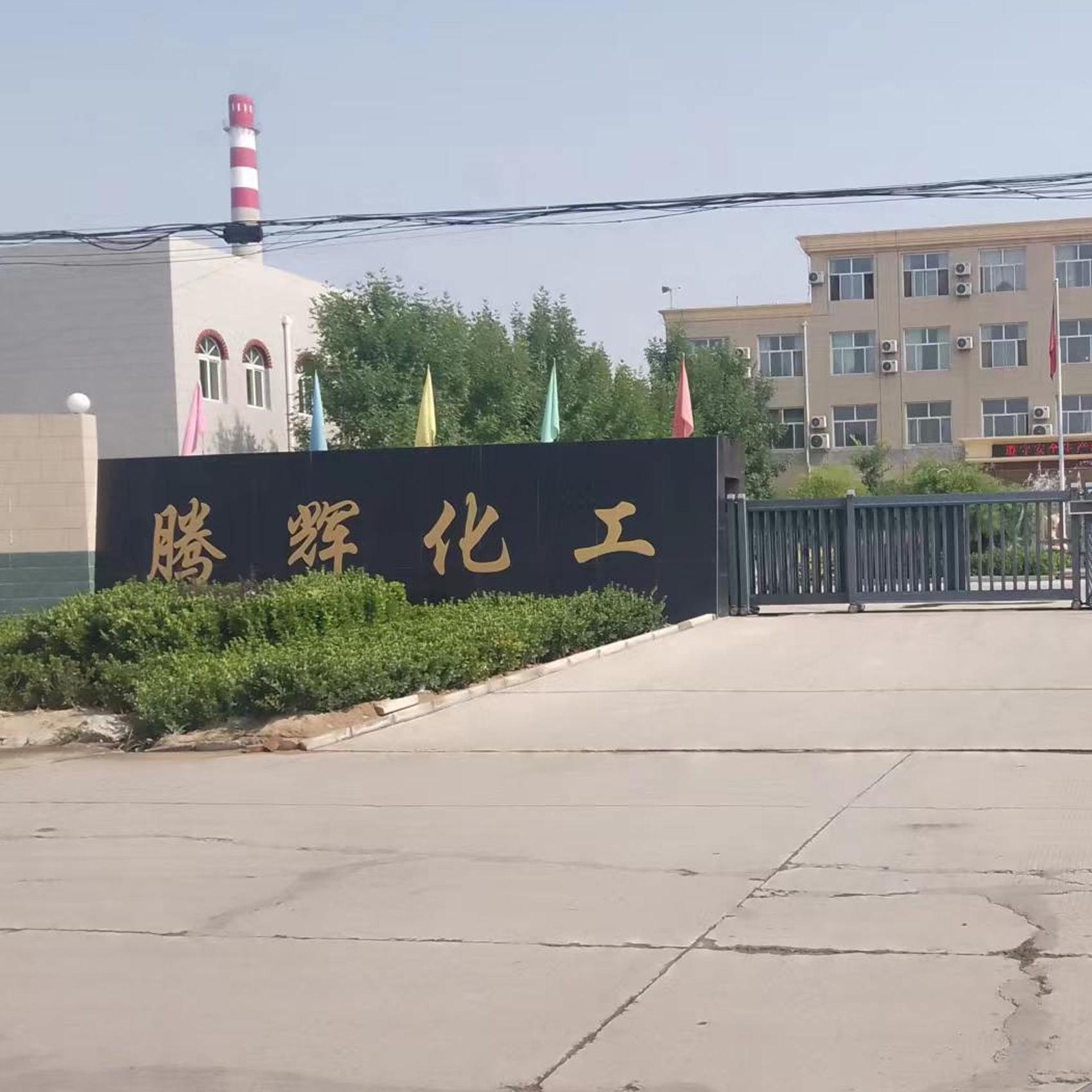 石家莊騰輝化工20噸蒸汽鍋爐低氮30mg改造案例